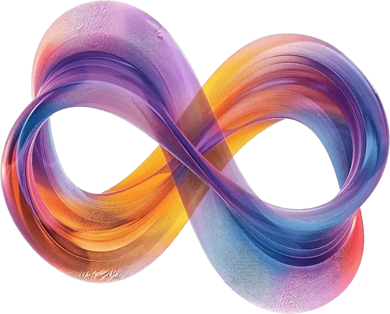 Infinity symbol representing unlimited swap amounts